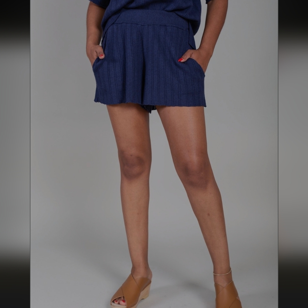NEW A Piece Apart |Cashmere Blend Trail Knit‎ Lounge Shorts size 2X